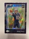 2024 Panini Donruss Optic - Rated Rookie Drake Maye #229 Purple Shock Prizm (RC)