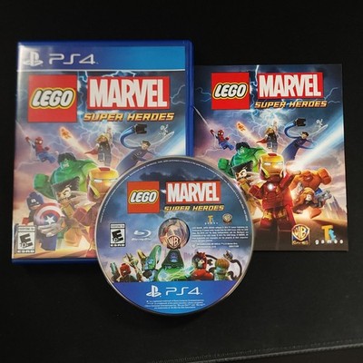 LEGO Marvel Super Heroes PS4 CIB NTSC-U/C Tested Black Label