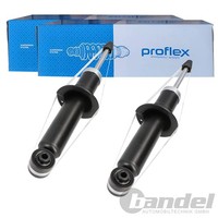 2X Proflex Gasdruck StoßDÄMpfer Hinten Passend FüR Peugeot 407 | PX5-BA130