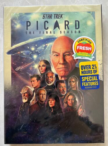 Star Trek Picard : The Complete  Final Season 3 ( DVD, 2023, 4-Disc Set) - Picture 1 of 2