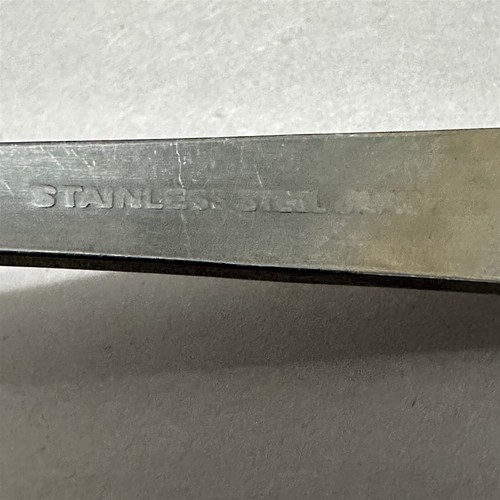 Cucharón de acero inoxidable Japón mango largo 10,5" modernista elegante - Imagen 5 de 5