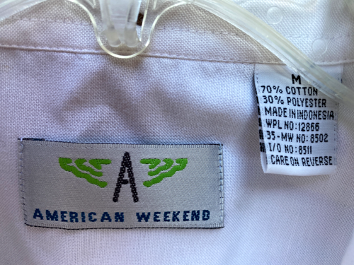 Elvis Presley Short Sleeve Shirt by American Weekend Men's Medium - Picture 6 of 7