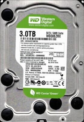 Western Digital WD30EZRX-00MMMB0 3TB DCM: HBRCHV2AAB | eBay