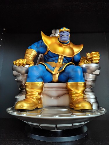 STAUA MARVEL- THANOS ON SPACE THRONE - KOTOBUKIYA-1/6 - Foto 2 di 17