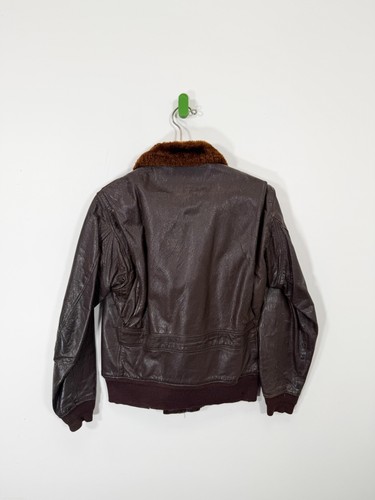 1940s Sz 42 G-1 USN Navy 55J14 (Aer) Leather Pilot Flight Jacket WWII - Picture 4 of 10