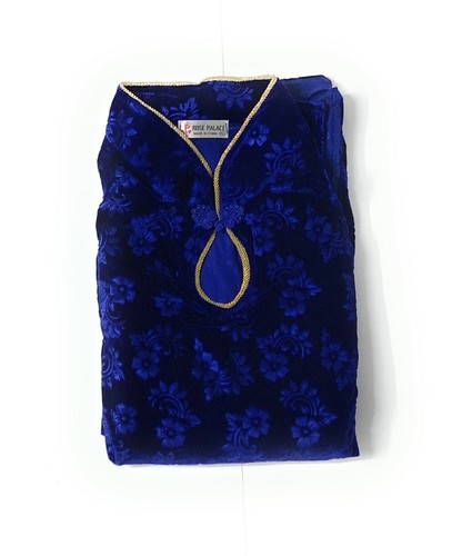 Femme Hiver Velours Robe Maxi Longue Brodé Abaya Robe De de Luxe Caftan - Photo 11 sur 12