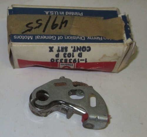 1949 - 1955 Cadillac Delco D103P 1938330 NOS Contact Set 55-61 Corvette FI - Picture 2 of 2