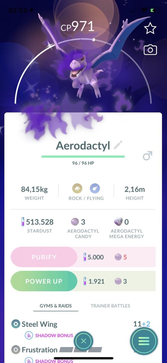 Shiny Aerodactyl! (Pokémon GO)