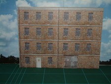 Low Relief  Older  style  Factory  /  Warehouse   Self Assembly Card Kit .