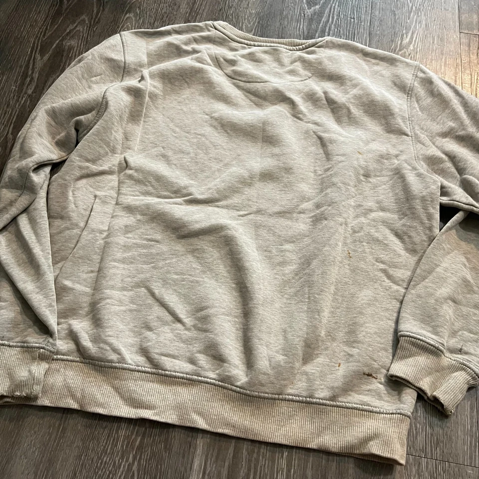 Everlast 灰色运动衫上衣长袖 M 中号男式 — 第 4/4 张图片