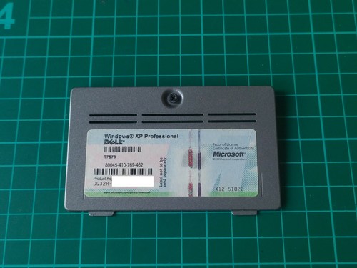 Original Windows XP Professional Lizenzschlüssel COA Aufkleber Produktcode RAM Abdeckung