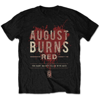 August Burns Red - Hearts Filled With Hate Band T-Shirt  - Official Merchandise