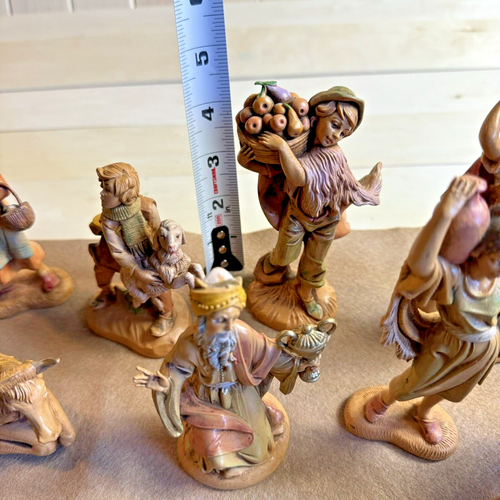 Fontanini Nativity Set Stable Figures & Animals 32pc - Picture 9 of 22