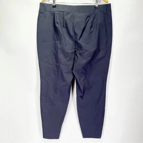 Lane Bryant Size 16 On-The-Go Slim Ankle Pant Pull on Elastic Waist Trouser - Picture 2 of 3