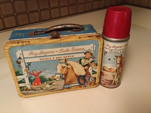 roy rogers and dale evans double r bar ranch thermos