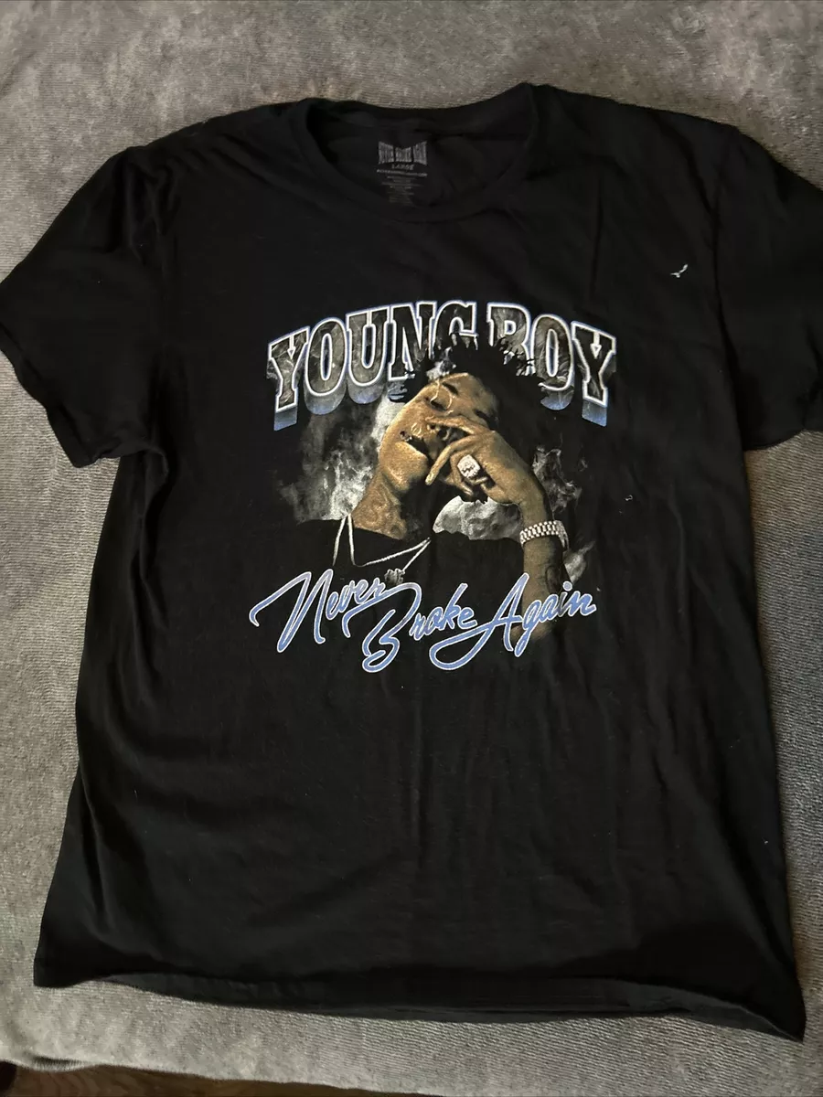 Nba youngboy burberry clearance shirt