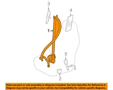 Used Front Right Seat Belt Front fits: 2011 Toyota Rav4 gasoline bucket passenge