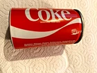 Rare Vintage German Steel 150 ml Coca Cola Coke Can 1986 Old Pull Tab Soda Pop