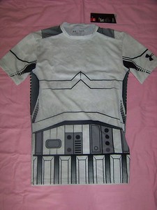 Under Armour Men's Compression Fit Star Wars Stormtrooper Shirt NWT | eBay