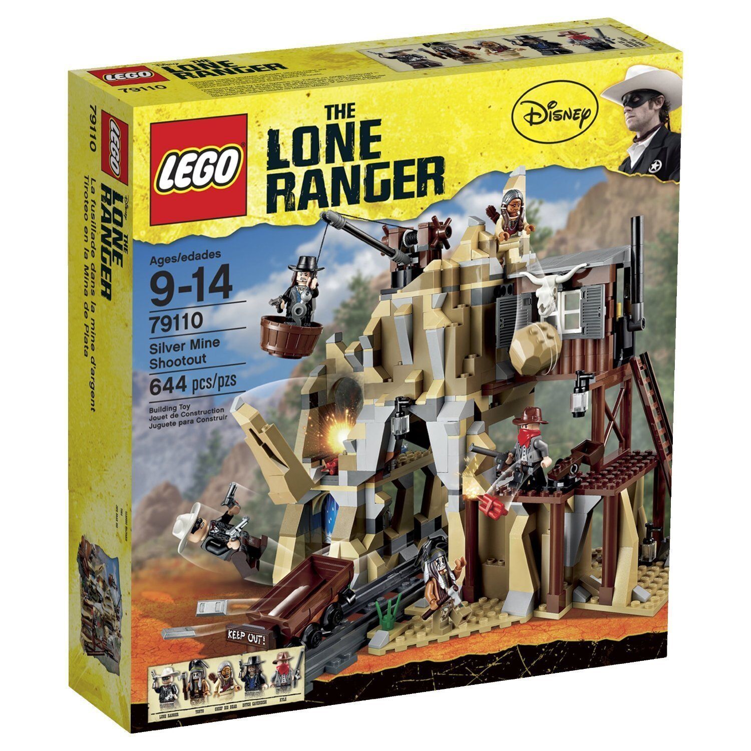 Lego The Lone Ranger Western 79110 THE SILVER MINE NISB Tonto Xmas Present Gift