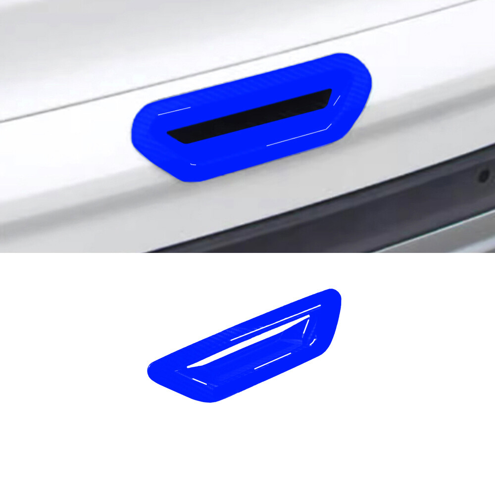 Ford Edge 2015-2021 Bright Blue Trunk Tailgate Door Bowl Cover Trim
