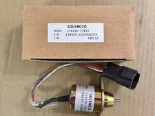 Fuel Shut Off Stop Solenoid Valve 1503ES-12S5SUC12S 12V for YANMAR Diesel Engine