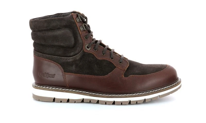 Kickers Botín Kick Mountain Marrón Oscuro Pull-Up Aceite Split Wtp 877710-6092 - Imagen 2 de 4