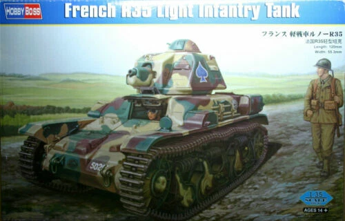 Modellini statici di veicoli militari scala 1:35 per Renault