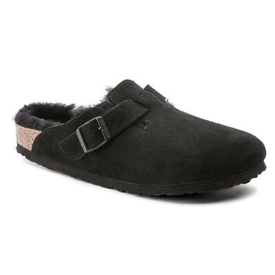 靴 Birkenstock BOSTON Narrow 0259883] Unisex Birkenstock BOSTON SHEARLING 'NARROW FIT' | eBay