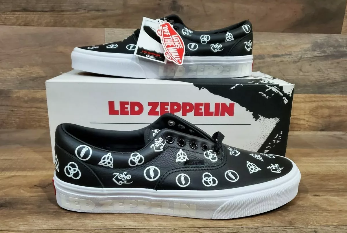 VANS Led Zeppelin ERA Size 8.5 Men NIB Sneakers 50th Anniversary