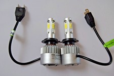 BMW 5 Series 95-02 Angel Eyes 2X H7 Kit De Phare LED De Brouillard Blanc Pur