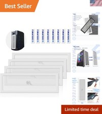 Premium PVC Dust Filter for PC Cooling - 120 360mm Magnetic Frames, Easy Care