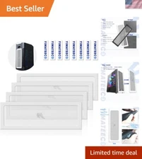 Premium PVC Dust Filter for PC Cooling - 120*360mm Magnetic Frames, Easy Care