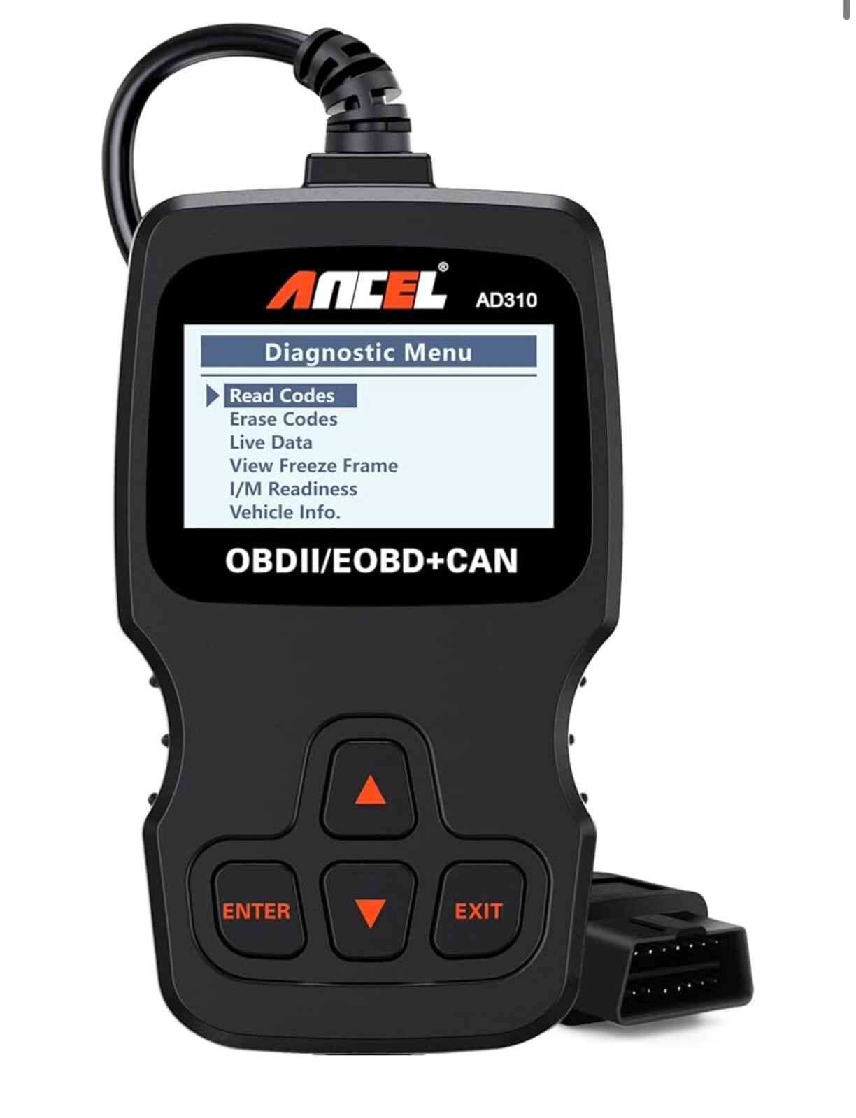 ANCEL AD310 Classic Enhanced Universal OBD II Scanner Car Engine Fault Code Read-image
