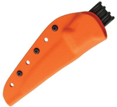 Armory Plastics LLC Orange Kydex Belt Sheath For Mora Companion Knives USA-Made