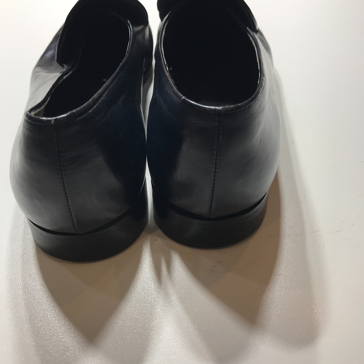 Peter Huber Black Genuine Alligator Loafers 8 M King Crocodile Bit Loafer – M. Dumas and Sons main image 2