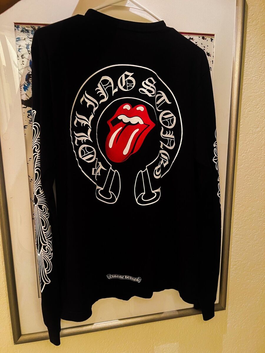 Chrome Hearts Rolling Stones Tongue Long Sleeve - Medium | eBay Chrome Hearts Rolling Stones Tongue Long Sleeve - Medium | eBay