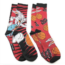 Looney Tunes Space Jam Socks Bugs Bunny  The Tune Squad A New Legacy 2-Pair Set