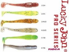 LUCKY JOHN TIOGA eatable soft lure strong MACKEREL scent Predator Fishing