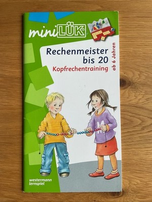 miniLÜK: Rechenmeister Bis 20: Kopfrechentraining Buch