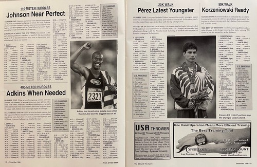 1996 Track and Field News December Athletes of Year, World Rankings - Picture 11 of 24