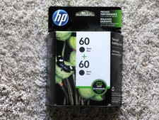 HP 60 black noir / twin pack / Black Ink Cartridges 2 Pack Expired