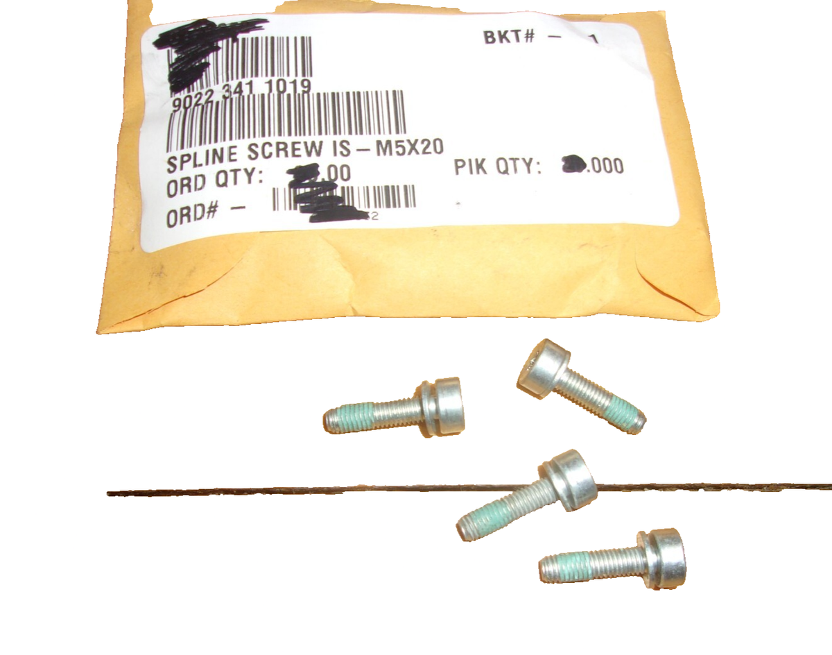 Stihl Spline Screw's M5X20 (4 Pk) 036 034 440 046 064 OEM 9022-341