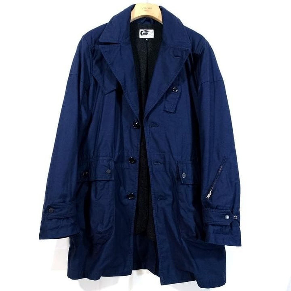 Engineered Garments Wool Liner Single Trench Coat… - image 5