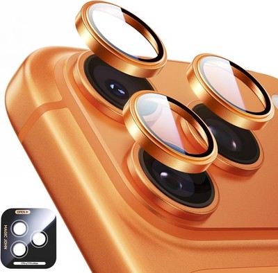 Set of 2 Camera Lens Protectors for iPhone 17 Pro Max/17 Pro, 9H Tempered Glass