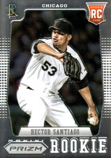 2012 Panini Prizm #195 Hector Santiago RC Chicago White Sox