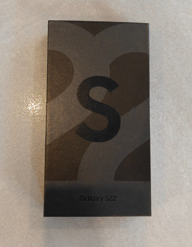 Samsung Galaxy S22 - 128GB - Phantom Black (Ohne Simlock) (Dual-SIM) inkl. Hülle