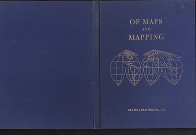 1959 Of Maps And Mapping General Drafting Co. 50th Anniversary book + Sphere mag