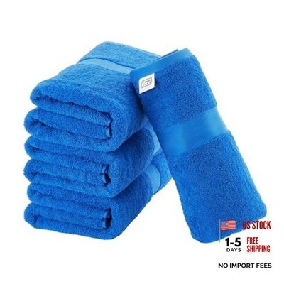 [Japan Technology, Super Low lint Series,Luxury Bath Towel Aqua Place Blue