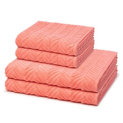 Ross - Sensual Skin - 4 X Handtuch im Set - 100% Baumwolle - Heimtextilien